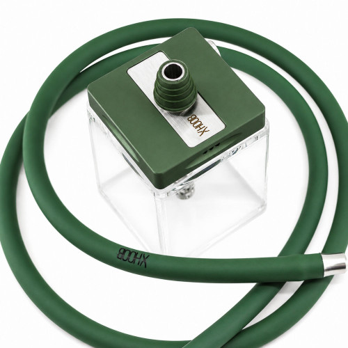 Кальян Hoob - SubAtom British Green / Нержавеющая сталь 12см