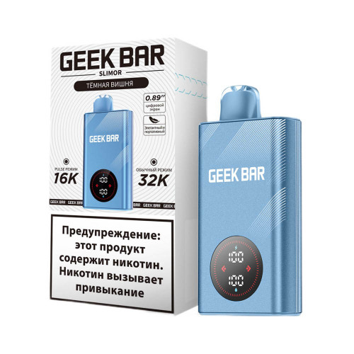 ЭС Geek Bar SLIMOR 32000 затяжек - Темная Вишня