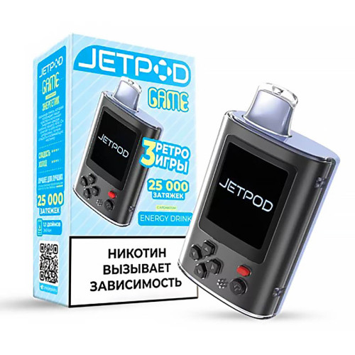 ЭС JET POD GAME 25000 – Energy Drink (Энергетик)