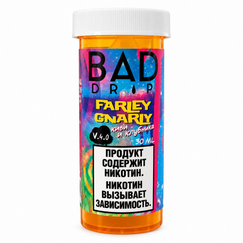 Жидкость Bad Drip SALT - Farley s Gnarly Sauce 30мл 20мг (Жвачка с клубникой и киви)