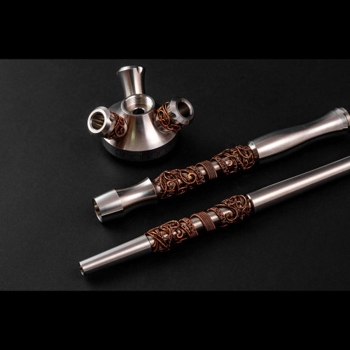 Кальян Union Hookah - Fibonacci Skeleton Медь 50см (без колбы)