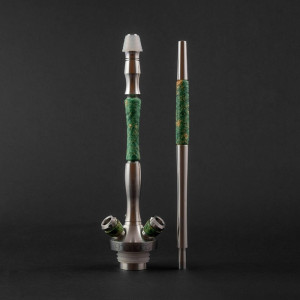 Кальян Union Hookah - Fibonacci Stabilized Wood (Зеленый) 50см (без колбы)