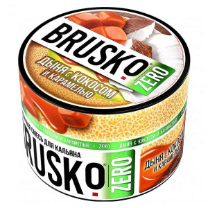 Смесь BRUSKO Zero 50г - Дыня с кокосом и карамелью
