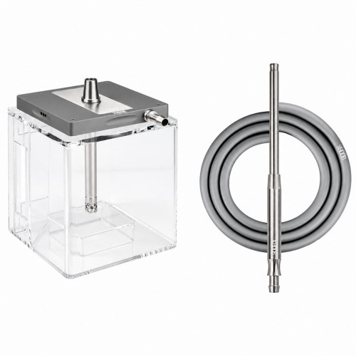 Кальян Hoob - Atom Space Grey Stainless Steel 21см