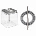 Кальян Hoob - Atom Space Grey Stainless Steel 21см
