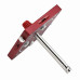 Кальян Hoob - Atom Wine Red Stainless Steel 21см