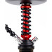 Кальян Mamay Customs - Coilovers MICRO Красный / Черный 38см
