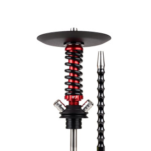 Кальян Mamay Customs - Coilovers MICRO Красный / Черный 38см