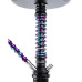 Кальян Mamay Customs - Coilovers MINI Черный Матовый / Purple Tiffany Splash 51см