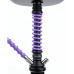 Кальян Mamay Customs - Coilovers MINI Черный Матовый / Сирень 51см