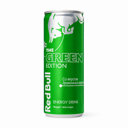 Энергетический напиток Red Bull - Green Edition (Драконий фрукт) 250мл