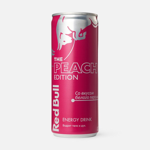 Энергетический напиток Red Bull - Peach Edition (Персик) 250мл