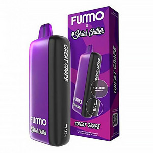 ЭС Fummo INDIC SERIAL CHILLER 10000 – Газировка с виноградом Лед