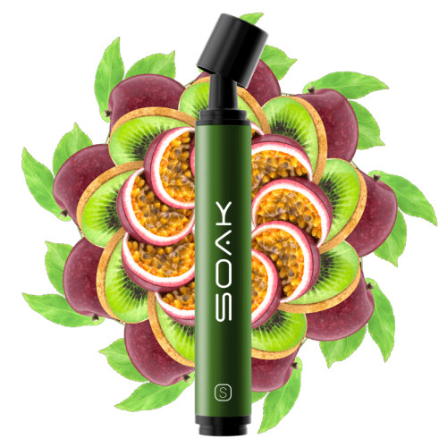 ЭС SOAK Pods S 2500 – Kiwi Passion Fruit (Киви маракуйя)
