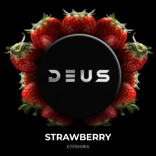 Табак Deus 30г – Strawberry (Клубника)