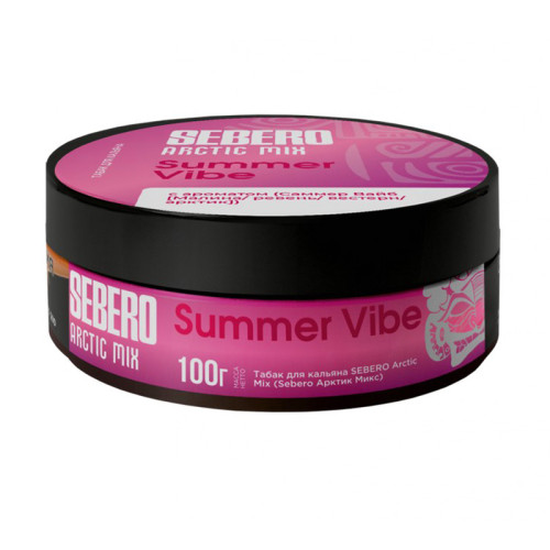 Табак Sebero Arctic Mix 100г – Summer Vibe (Малина Ревень Табак Лед)
