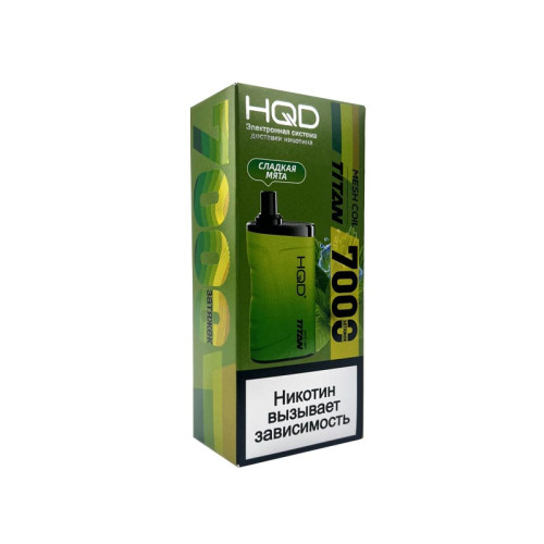 ЭС HQD TITAN 7000 – Сладкая Мята