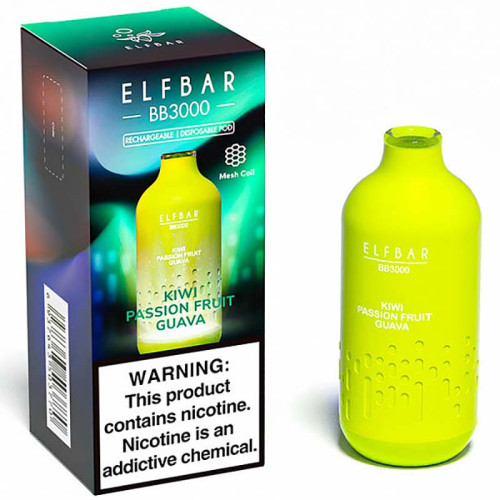 ЭС Elf Bar 3000 – Киви Маракуйя Гуава