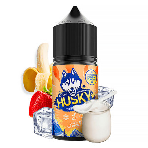 Жидкость HUSKY Malaysian IPF Strong - Yogi Doggi 30мл 20мг Strong (Йогурт Персик Клубника Лед)