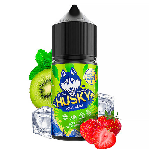 Ароматизатор HUSKY Malaysian IPF - SOUR BEAST 30мл 20мг (Ледяной микс киви, клубники и мяты)