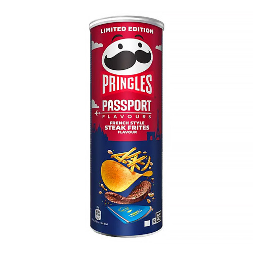 Чипсы Pringles - French Steak Frites (Картофель фри по-французски со стейком) 165г