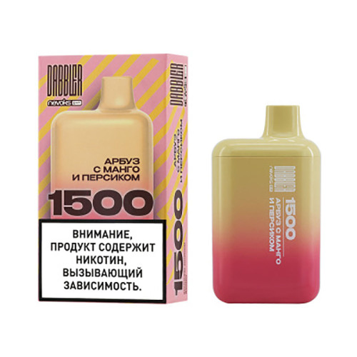 ЭС DABBLER 1500 – Арбуз Манго Персик