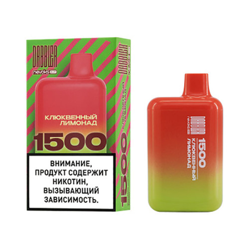 ЭС DABBLER 1500 – Клюквенный лимонад