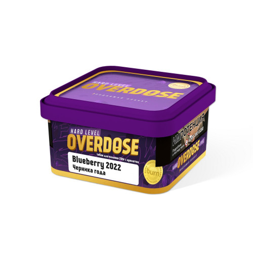 Табак Overdose 200г – Черника года (Blueberry 2022)