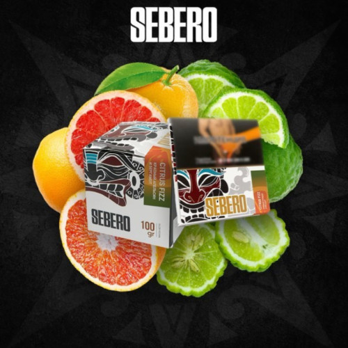 Табак Sebero Classic 100г – Citrus fizz (Красный апельсин с бергамотом)