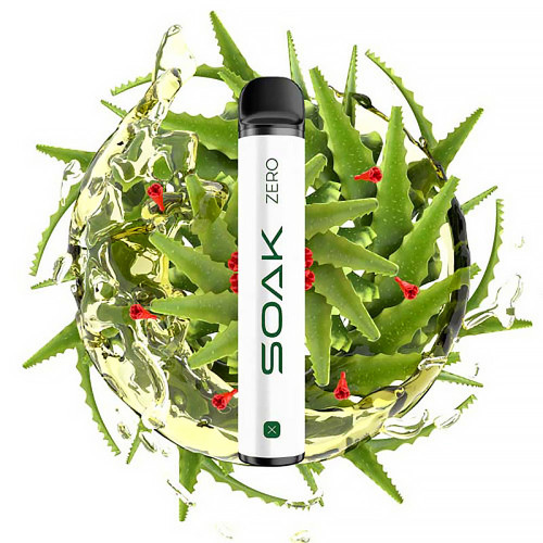 ЭС SOAK X ZERO 2200 – Aloe vera (Алоэ вера)