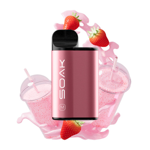 ЭС SOAK M 4000 – Strawberry Cream Dream (Клубничный милкшейк)
