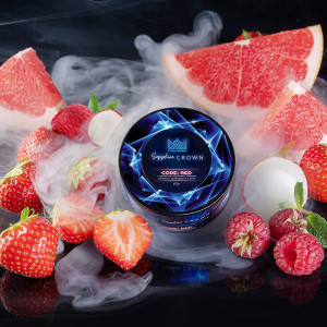 Табак Sapphire Crown 25г – CODE: RED (Клубника Малина Грейпфрут Личи)