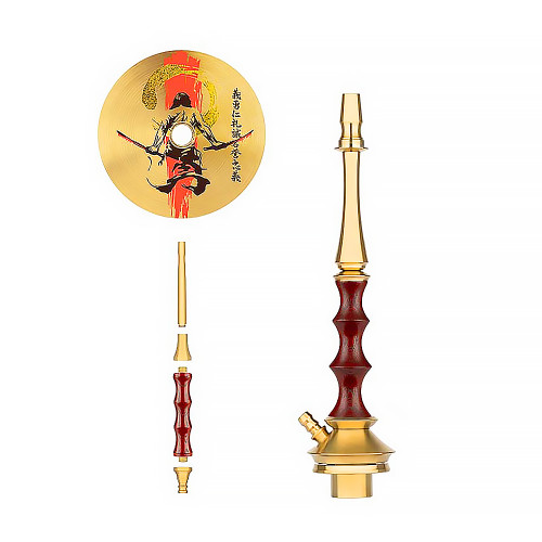 Шахта Japona Hookah - Satori (Cherry) Gold Edition 57см (шахта шланг мундштук уплотнители)