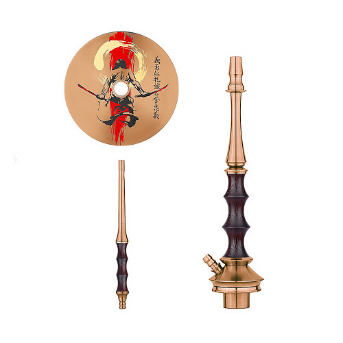 Шахта Japona Hookah - Satori (Venge) Bronze Edition 46см (шахта шланг мундштук уплотнители)
