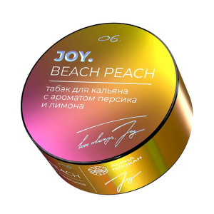 Табак JOY 25г – Beach Peach (Персик Лимон)