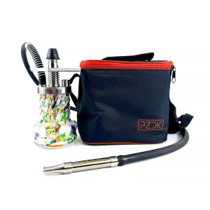 Кальян Pizduk Hookah - PRO Black-bag (Цветная колба) 20см