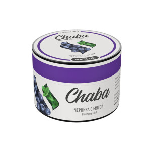 Бестабачная смесь Chaba 50г - Черника с Мятой (Blueberry Mint)