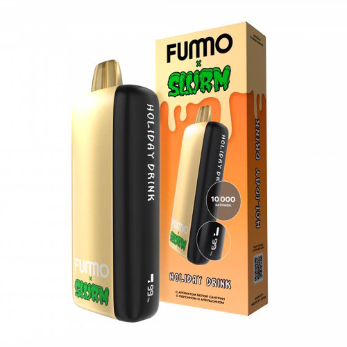 ЭС Fummo INDIC Slurm 10000 – Кислая Белая Сангрия с Персиком и Апельсином