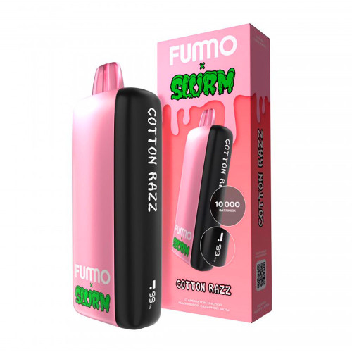 ЭС Fummo INDIC Slurm 10000 – Кислая Малиновая Сахарная Вата