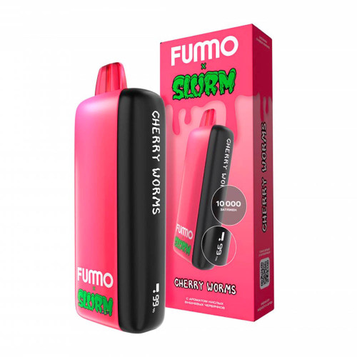 ЭС Fummo INDIC Slurm 10000 – Кислые Вишневые Червячки