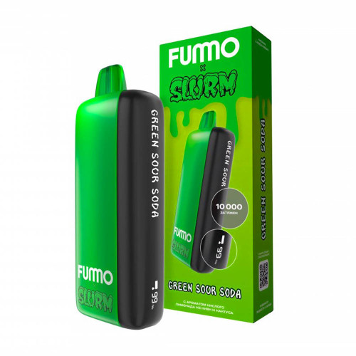 ЭС Fummo INDIC Slurm 10000 – Кислый Лимонад из Киви и Кактуса