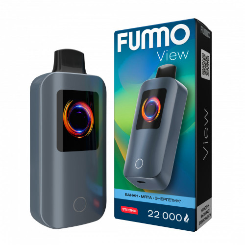 ЭС Fummo View 22000 – Банан Мята Энергетик