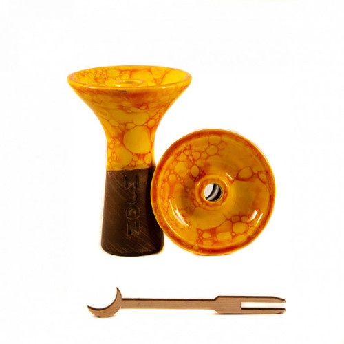 Чаша Moonrave Phunnel Solo Marble Orange Red Фанел