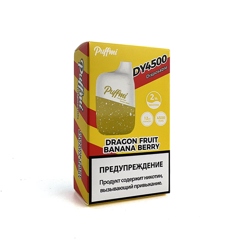 ЭС Puffmi DY 4500 – Dragon Fruit Banana Berry (Питайя Банан Ягоды)