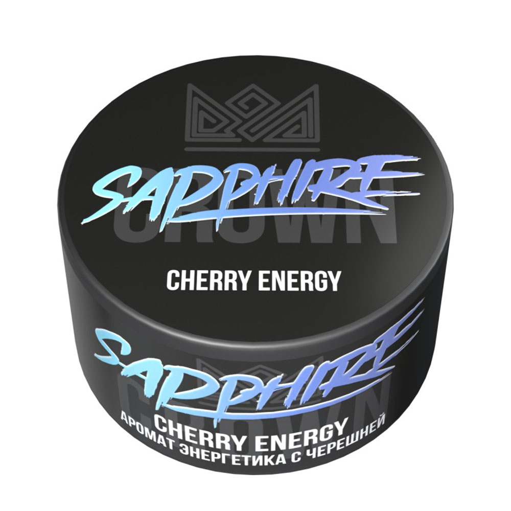Табак Sapphire Crown 25г – Cherry energy (Энергетик с черешней)