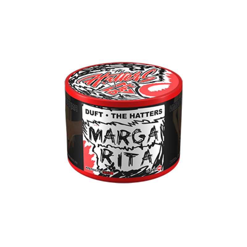 Табак Duft The Hatters 40г – Margarita (Маргарита (Текила Ликер из Апельсина Сок лайма Соль Алкоголь))