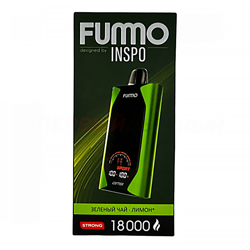 ЭС FUMMO GTS 18000 – Зеленый чай Лимон