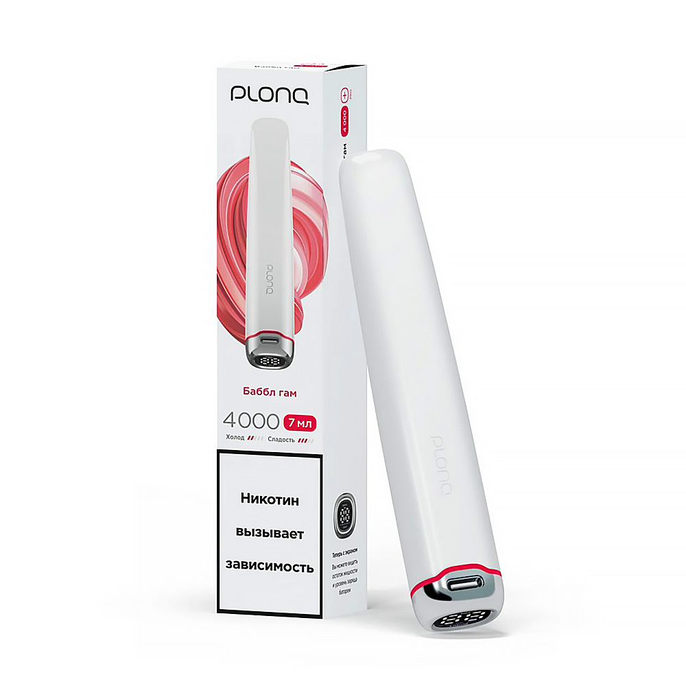 ЭС PLONQ PLUS PRO 4000 – Бабл Гам